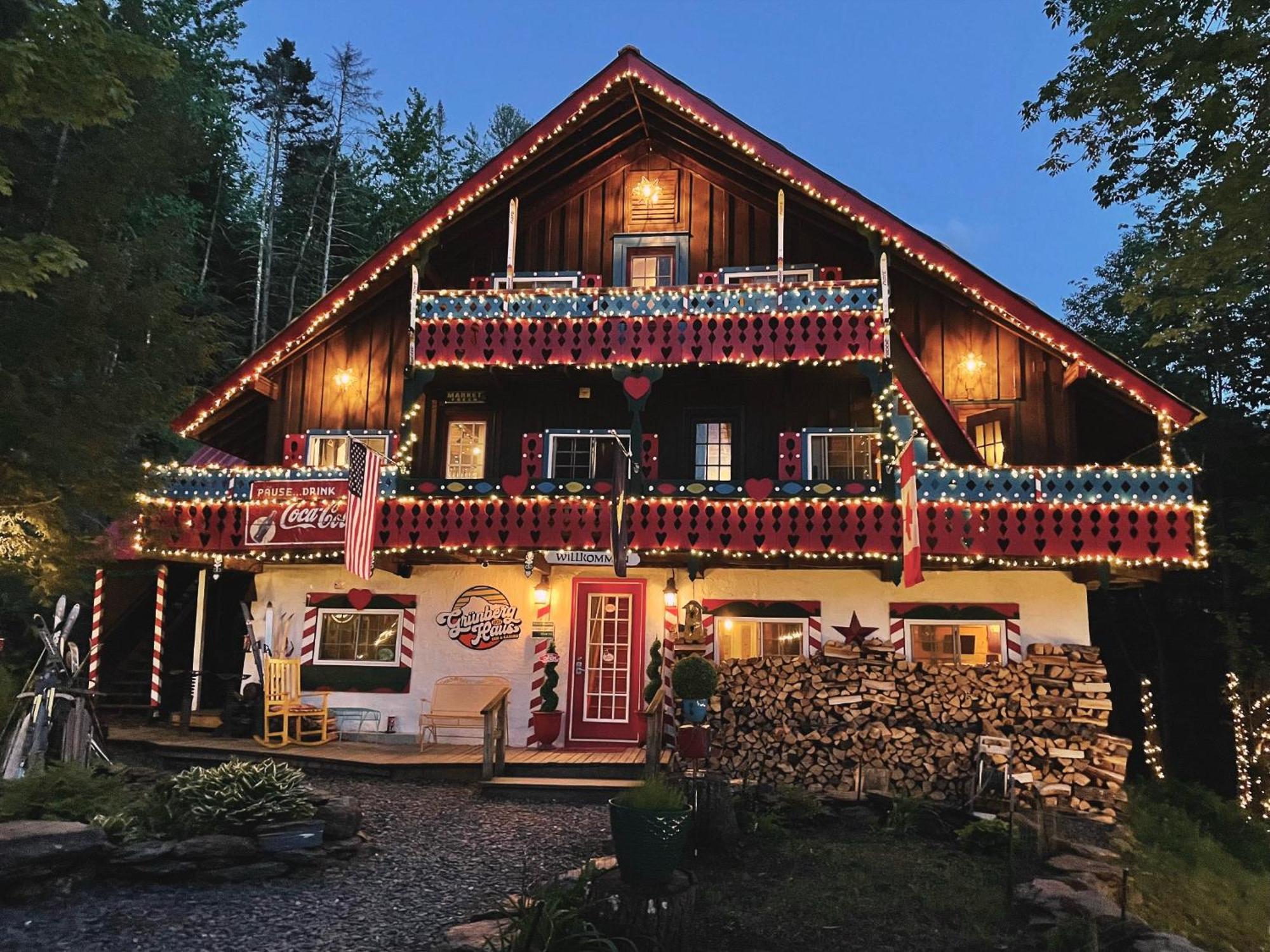 Grunberg Haus Inn & Cabins Уотербери Экстерьер фото